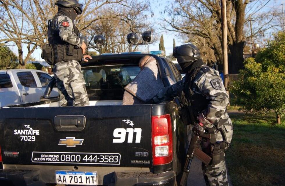 La Provincia mostró en primera persona un megaoperativo antidrogas en Cañada de Gómez