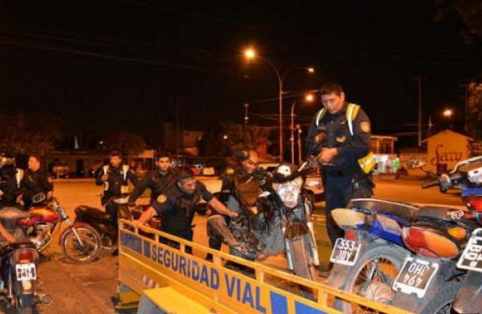 Retuvieron 133 vehículos durante el fin de semana