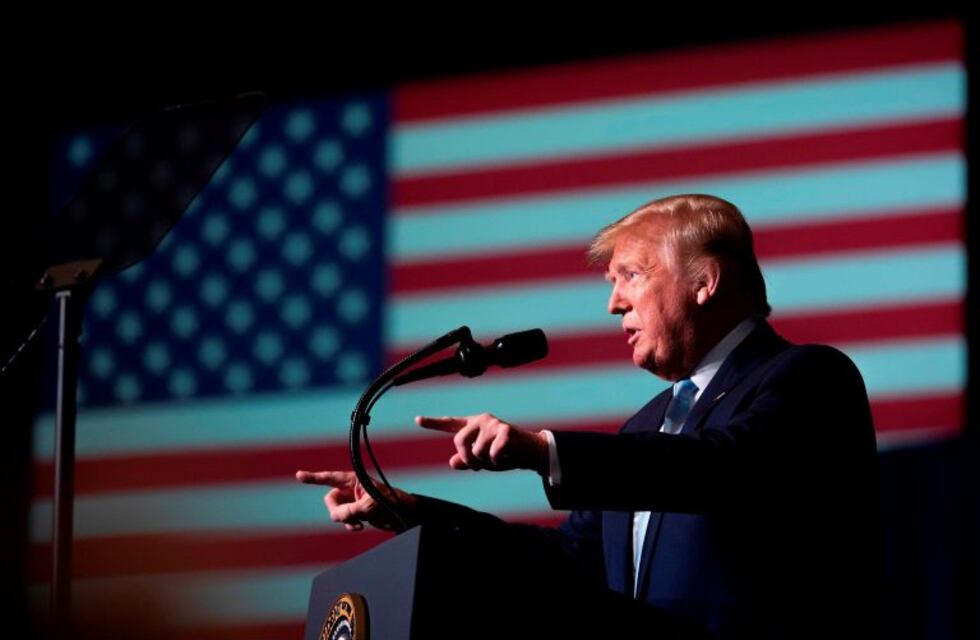 Donald Trump advirtió que si Irán ataca a Estados Unidos, la respuesta será "desproporcionada"