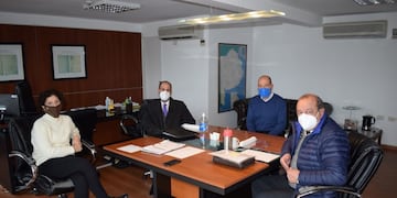 El intendente Sánchez se reunió con la escribana general de gobierno