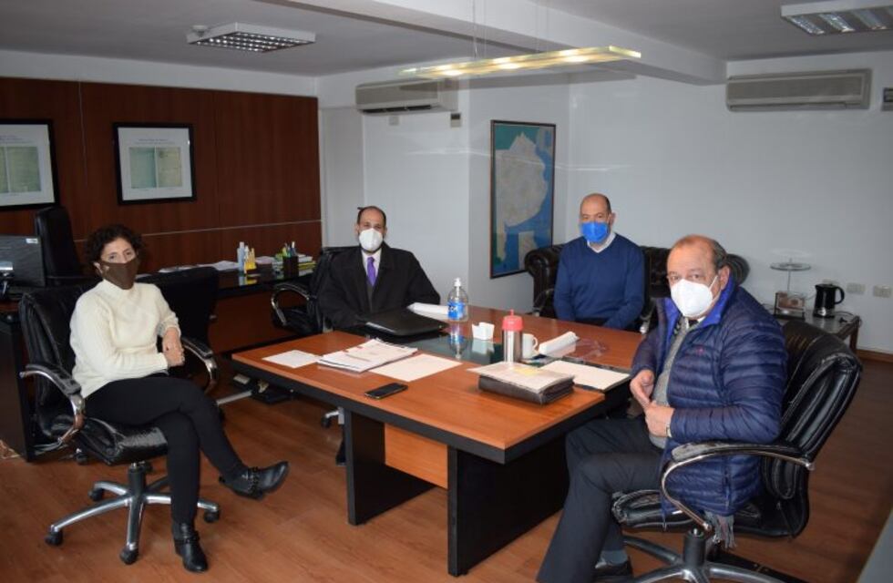 El intendente Sánchez se reunió con la escribana general de gobierno