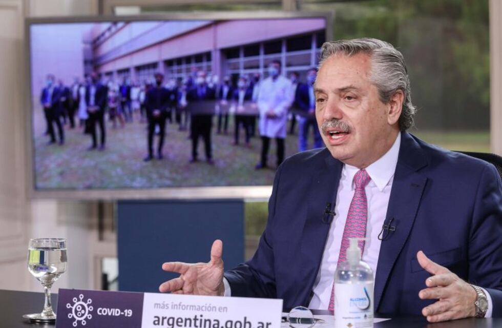 "El botón rojo siempre está en mano", dijo Alberto Fernández sobre la vuelta a la cuarentena estricta