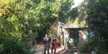 Toma de terreno en Escobar\u002E (Foto: Vía País)