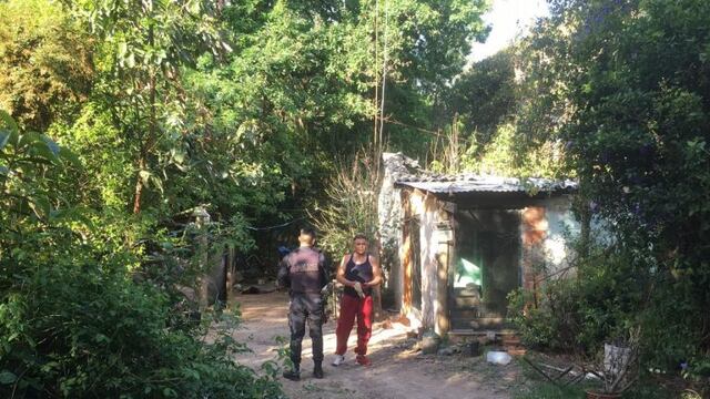 Toma de terreno en Escobar\u002E (Foto: Vía País)