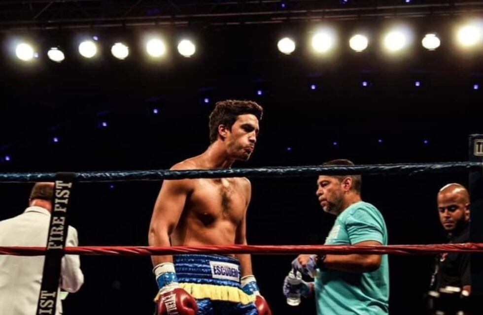 El cordobés Marcos Escudero pelea en Estados Unidos