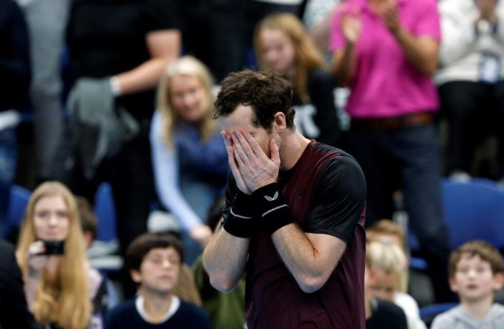 El llanto de Andy Murray tras ganar su primer título luego de la cirugía de cadera