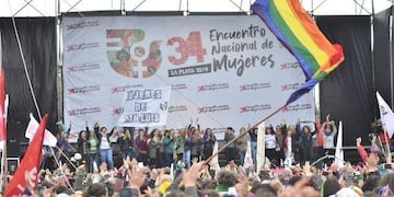 Las mujeres puntanas en el 34º Encuentro Nacional de Mujeres\u002E