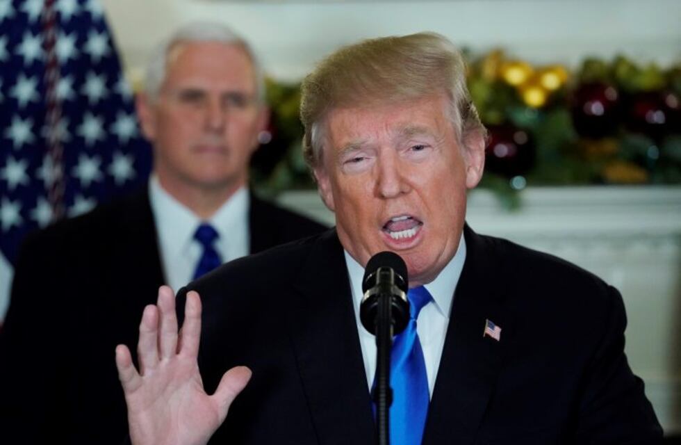 Donald Trump reconoció a Jerusalén como la capital de Israel