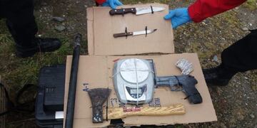 Operativo cerrojo en Ushuaia