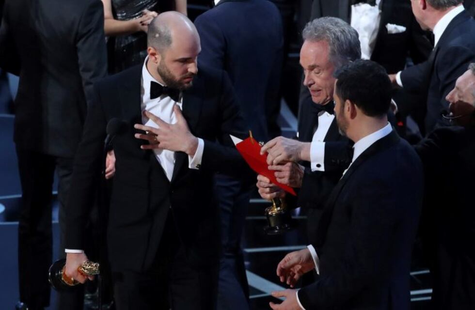 Las razones del error histórico en el anuncio del Oscar a la mejor película