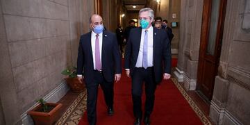 Alberto Fernández hizo referencia al paro de colectivos en Tucumán\u002E (SECP)