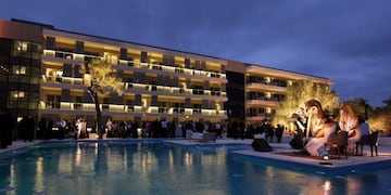 Día inaugural del Ansenuza Hotel Casino Spa, Miramar de Ansenuza, Córdoba\u002E (Ansenuza Hotel)