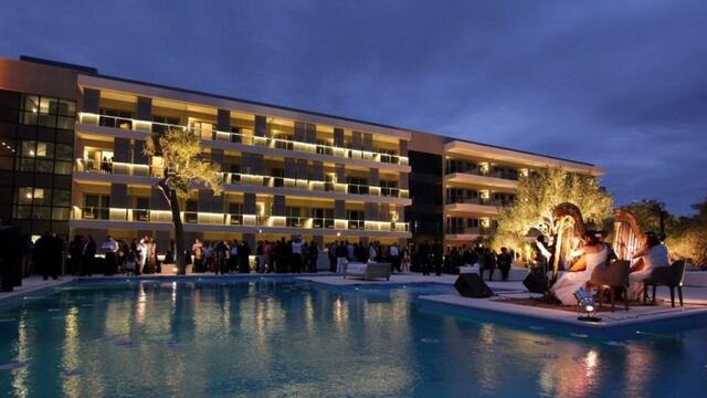 Día inaugural del Ansenuza Hotel Casino Spa, Miramar de Ansenuza, Córdoba\u002E (Ansenuza Hotel)