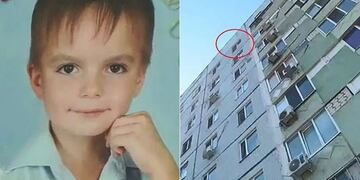 Ucrania: un nene de 8 años saltó de un noveno piso luego de ser golpeado por sus padres\u002E (Foto: gentileza Daily Mail)\u002E