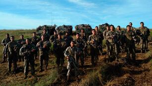 Tropas del Ejército Argentino se preparan para el ejercicio "Arandú", que realizarán con el Ejército de Brasil.