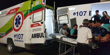 Hospital sanitario Gualeguaychú\nCrédito: H-C