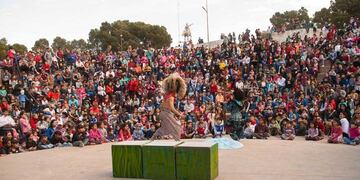 Festejo del niño en el parque San Martín
