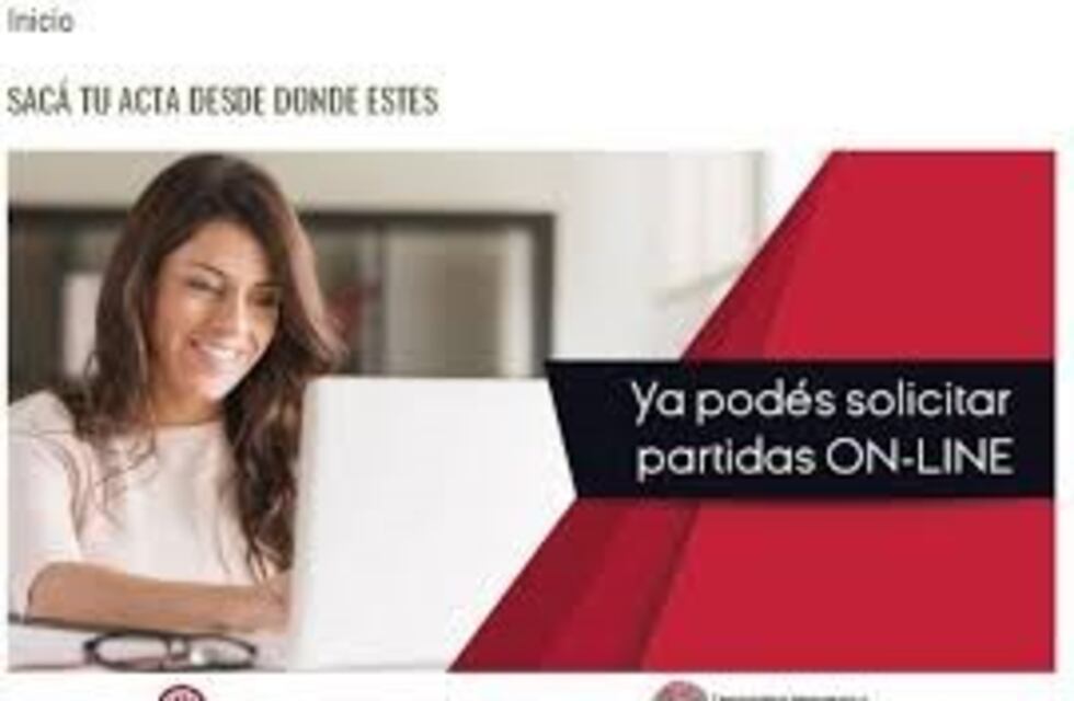 Partidas de nacimiento en la web ante el Registro de las Personas