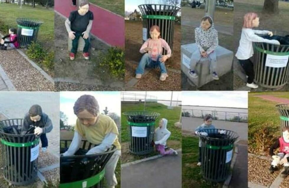 Retiraron esculturas del Parque San Martín "por no estar autorizadas por el Municipio"