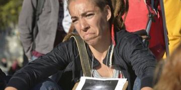 La Plaza Independencia fue el escenario para conmemorar los 5 años de la desaparición de Johana Chacón\u002E