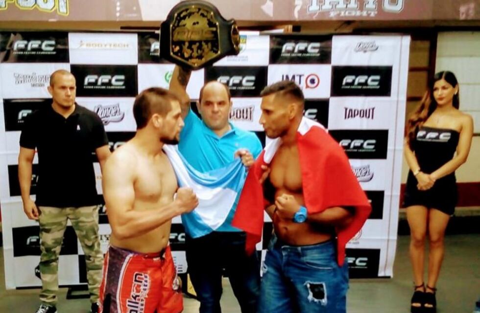 Un Chaqueño se presenta en Perú por el cinturón internacional de Artes Marciales Mixtas