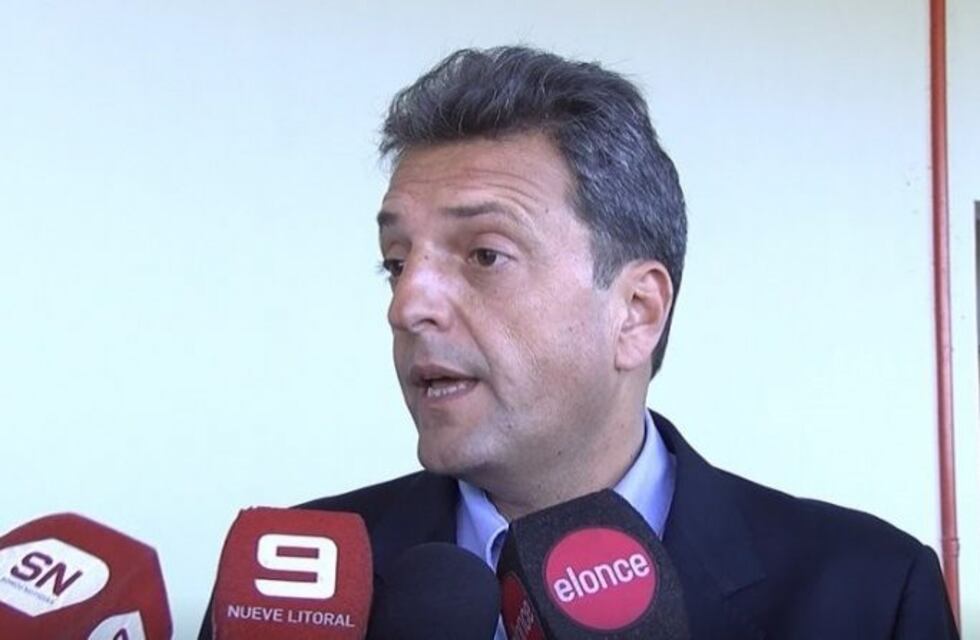 Massa se presentó en la ciudad de Paraná y aseguró que "este gobierno fracasó"