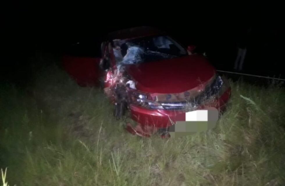 Una chica murió en San Pedro cuando su moto fue atropellada en la Ruta 14