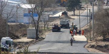 Pavimentación del ingreso del Centro Ambiental