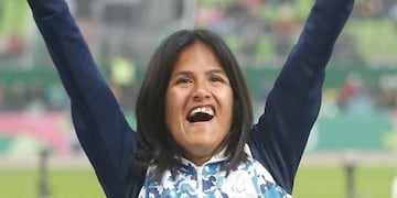 La corredora había registrado su mejor marca de la temporada en la final de 200 metros\u002E (@yaninamartinez\u002Emartinarroyoipc)