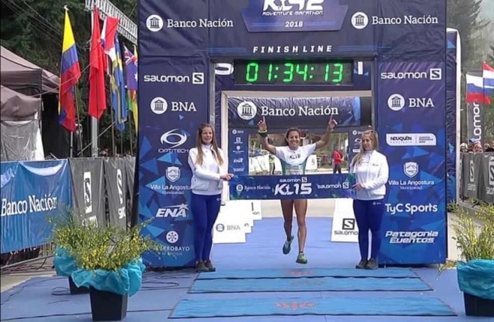 La puntaltense María de los Ángeles Pereyra Campeona Sudamericana de Trail Máster