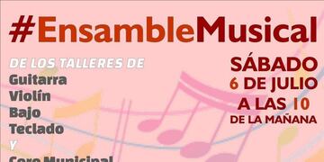 Banner de invitación al evento musical
