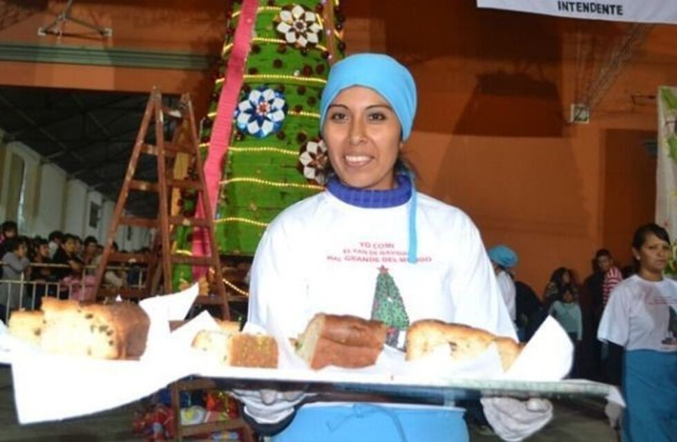 El pan de Navidad más grande del mundo es salteño
