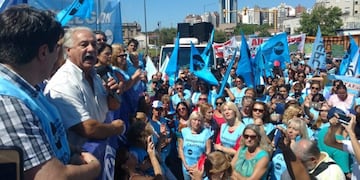 Marcha de UEPC. (Imagen Ilustrativa)
