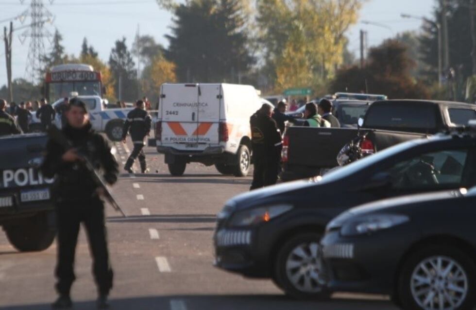 Tiroteo entre policías y ladrones: un trabajador fue herido