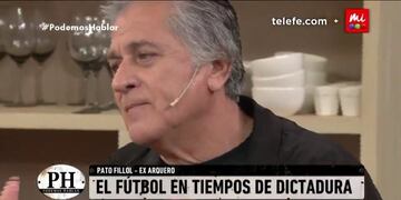 Con lágrimas en los ojos, el \