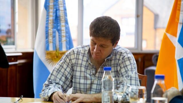 Gustavo Melella, gobernador de Tierra del Fuego.