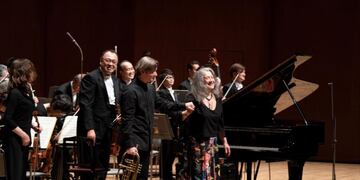 Concierto de Martha Argerich en la prefectura de Oita (sur de Japón)