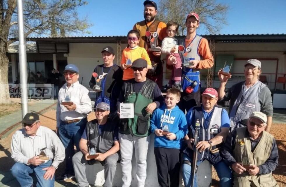 Se realizó una jornada de Tiro al Plato y a la Hélice en Arroyito