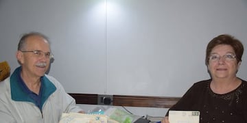 Se vieron por primera vez después de escribirse por 47 años (SL24)