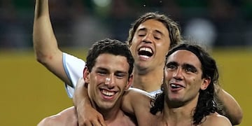 El capitán de Newell's y el ex River Plate hablaron de todo durante una hora\u002E (AFP)