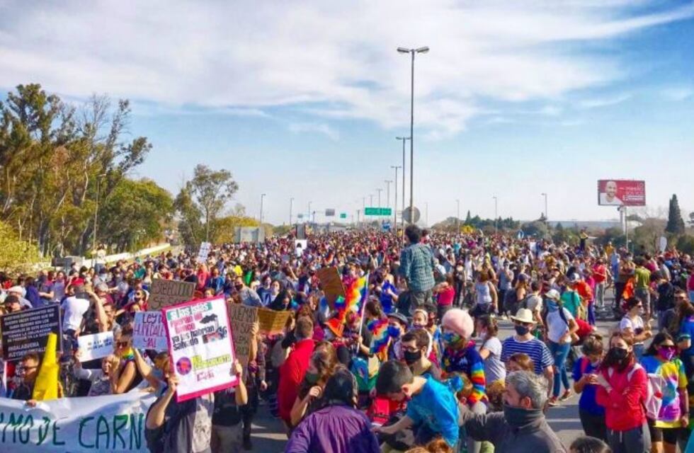 Enorme convocatoria contra el desastre ecológico en las islas