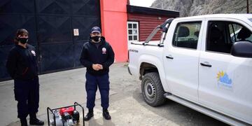 Ante la llegada de la época estival, la Unidad 17º de Bomberos recibió moto bomba de agua