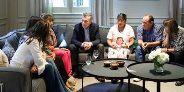 Macri recibi a familiares de víctimas de femicidios