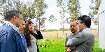 Facundo López recorriendo el Hospital Neuropsiquiátrico Dr\u002E Taraborelli\u002E - 1