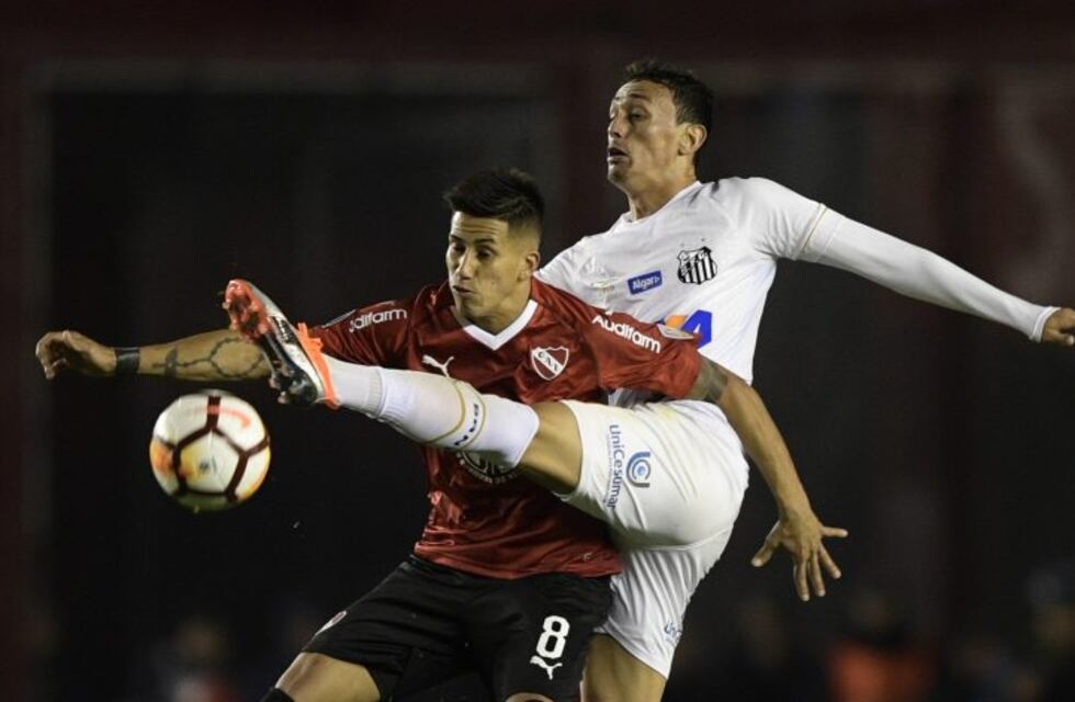 Copa Libertadores: Independiente y Santos empataron sin goles en Avellaneda