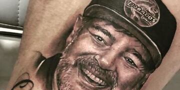 Tatuaje de Maradona
