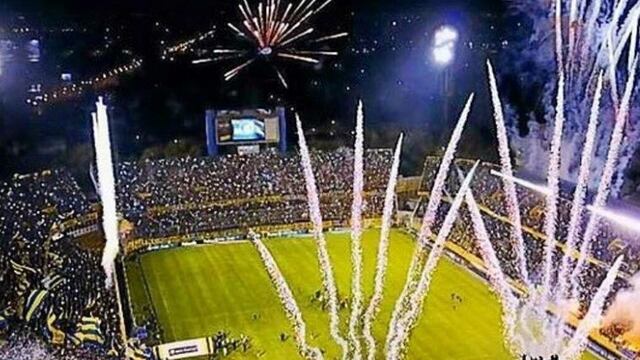 Tres heridos al caer de las populares alta en el Estadio Gigante de Arroyito de Rosario Central.