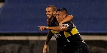 Pipa Benedetto y Ricky Centurión (Foto: Pablo Aharonian/DYN)