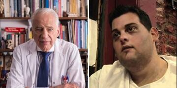 El Dr\u002E Alberto Cormillot y Maxi Oliva