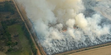 Quema de cañaverales\u002E